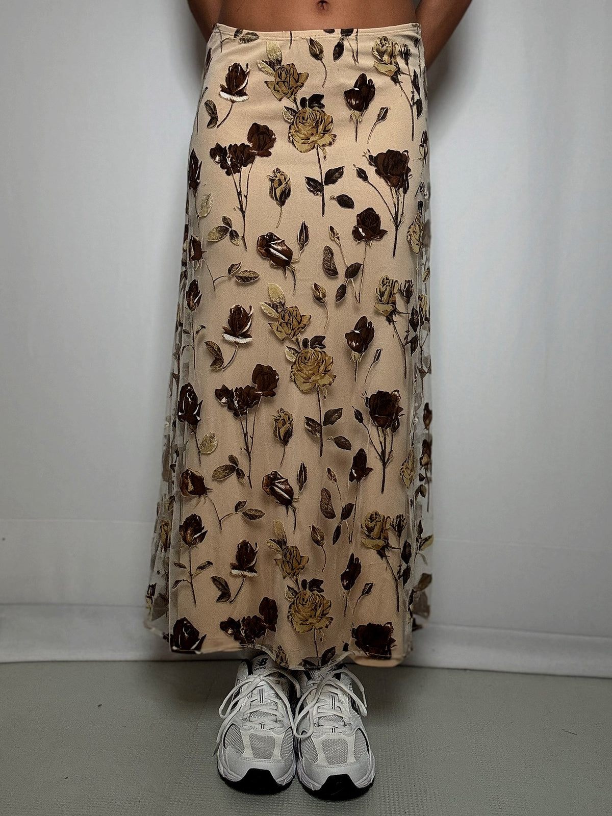 Jupe double fond L vintage