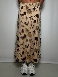 Jupe double fond L vintage