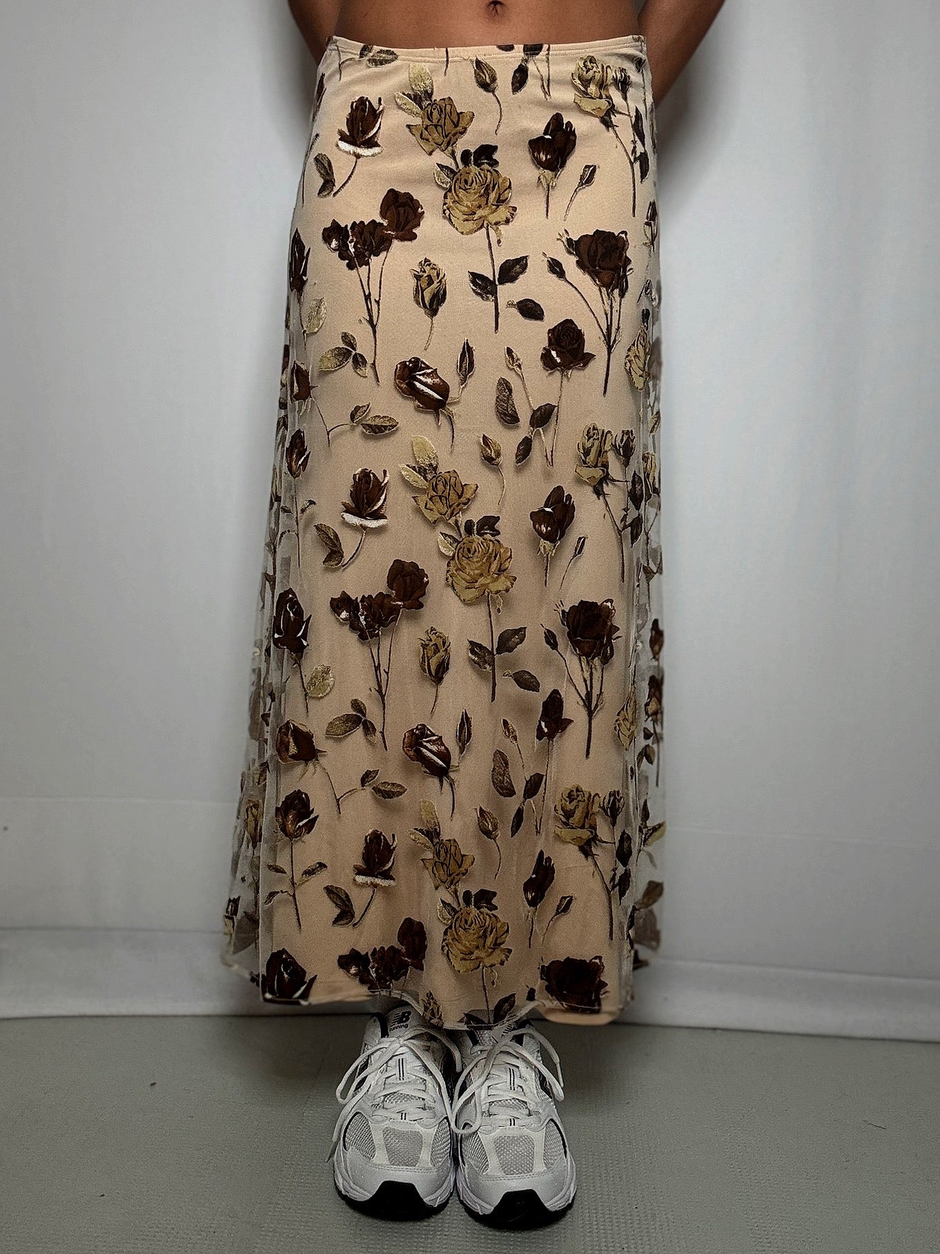 Jupe double fond L vintage