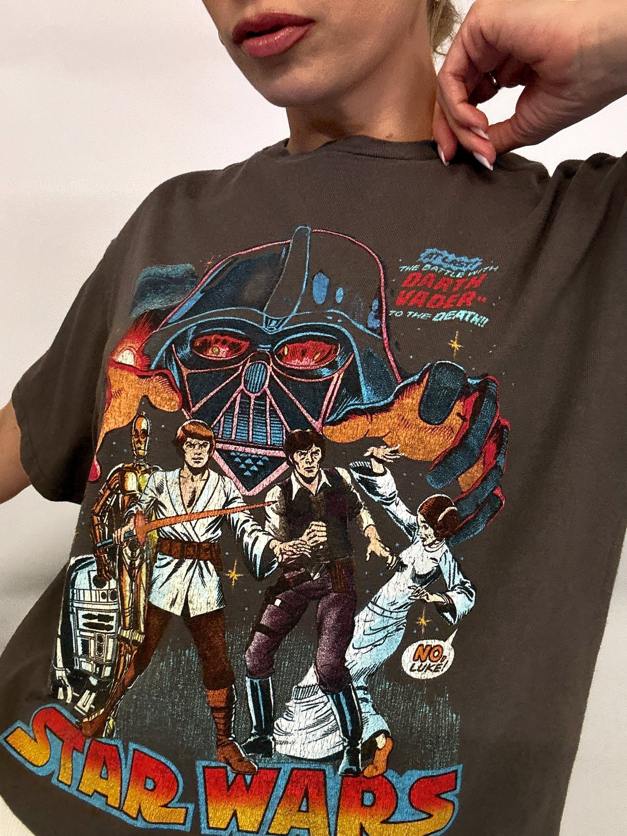 STAR WARS M vintage gray t-shirt 