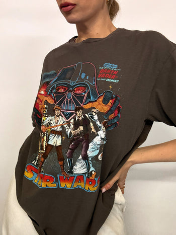 Tee shirt gris STAR WARS M vintage