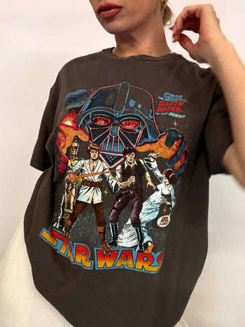 Tee shirt gris STAR WARS M vintage