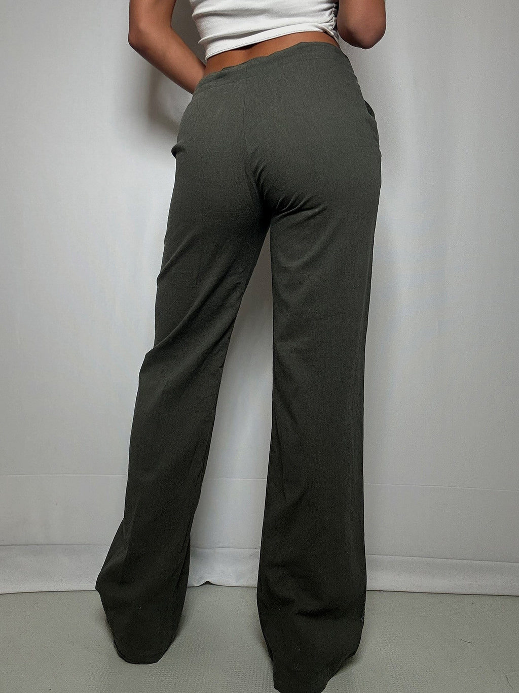 Pantalon en lin M vintage