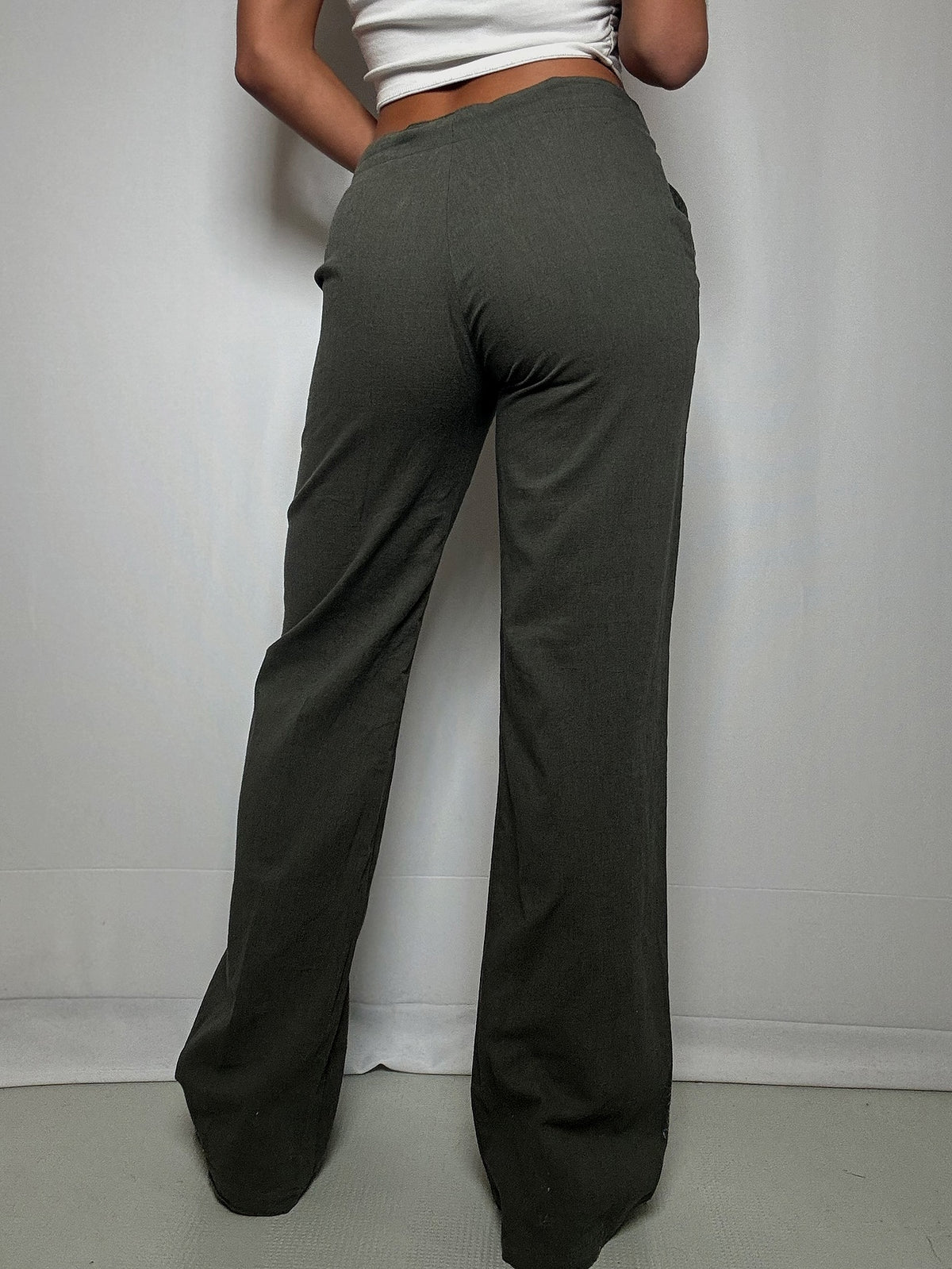 Pantalon en lin M vintage