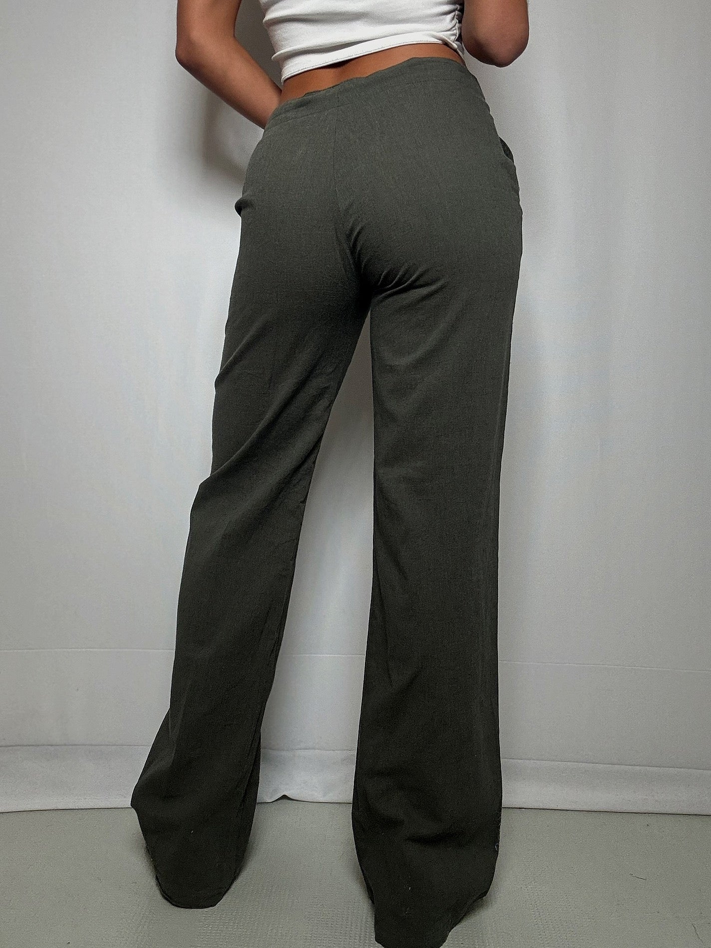 Pantalon en lin M vintage
