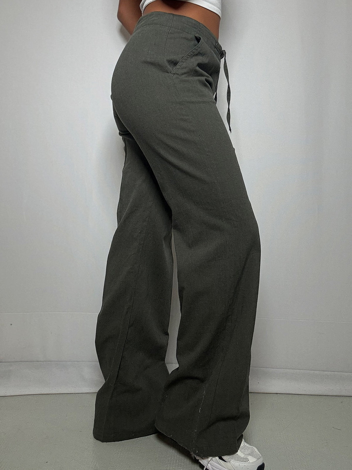 Pantalon en lin M vintage