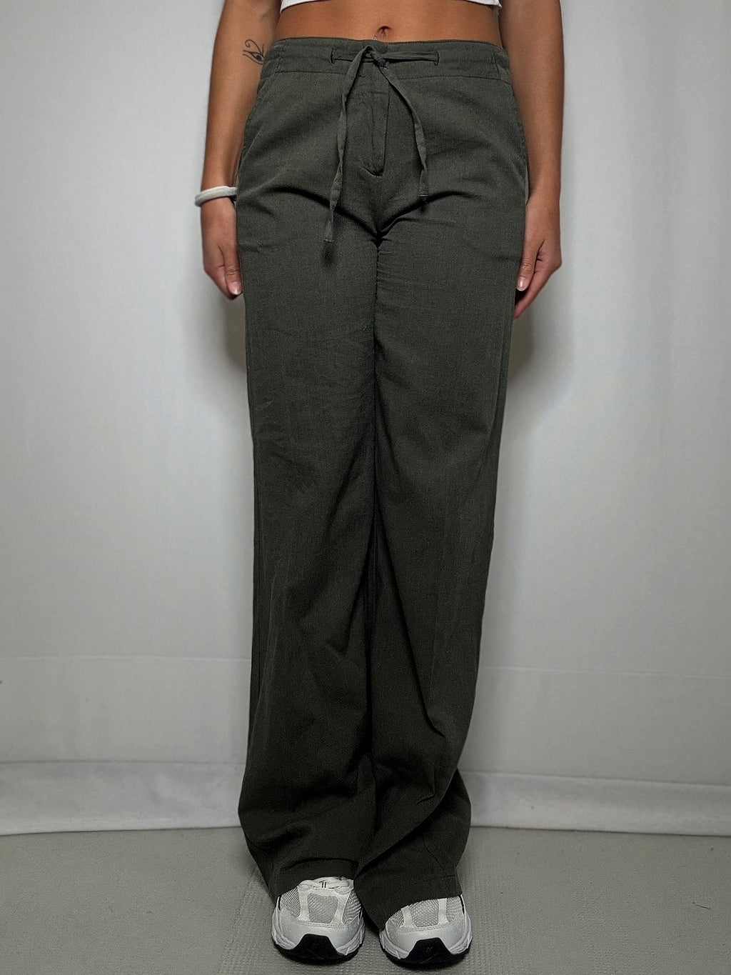 Pantalon en lin M vintage