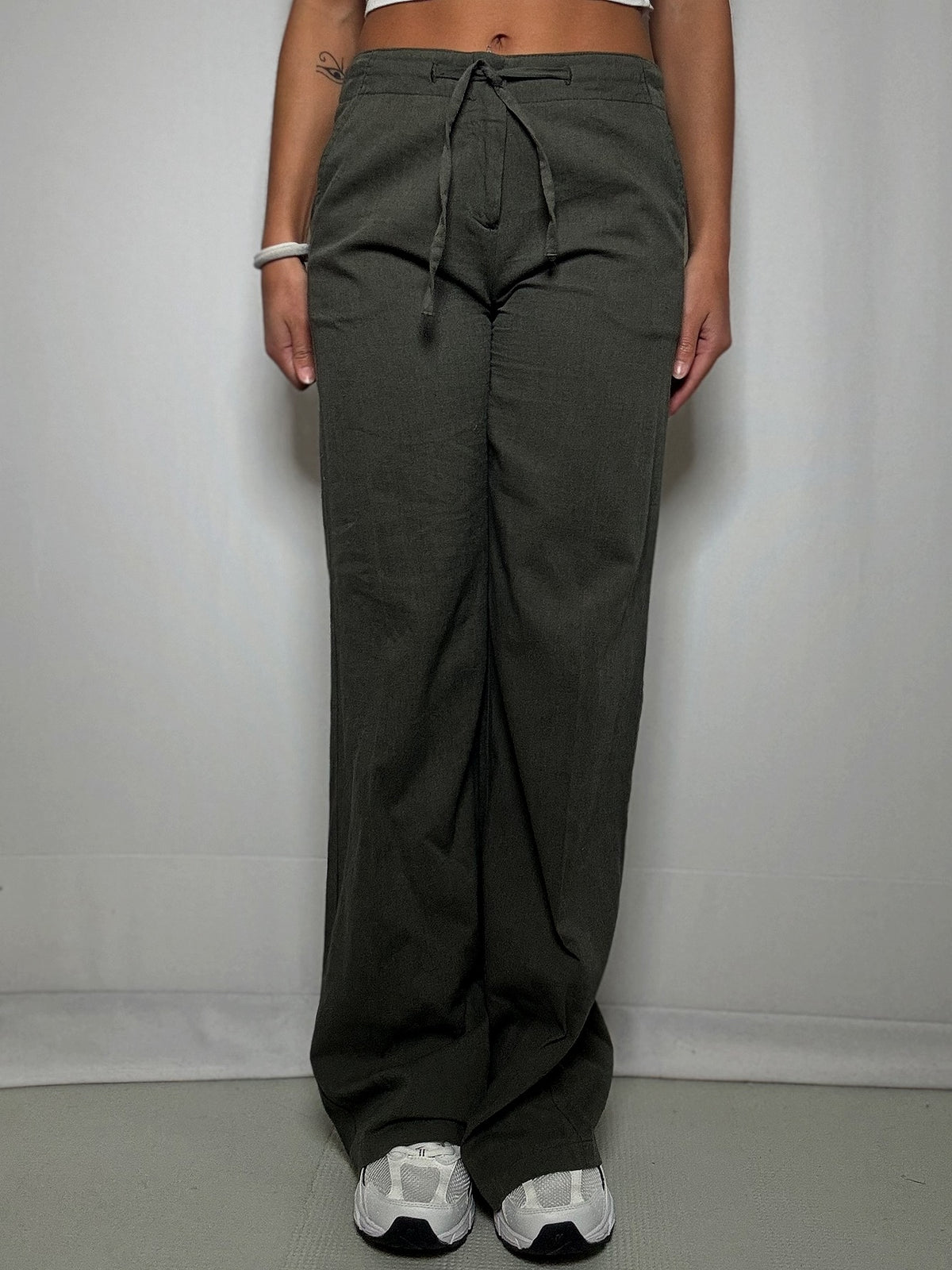 Pantalon en lin M vintage