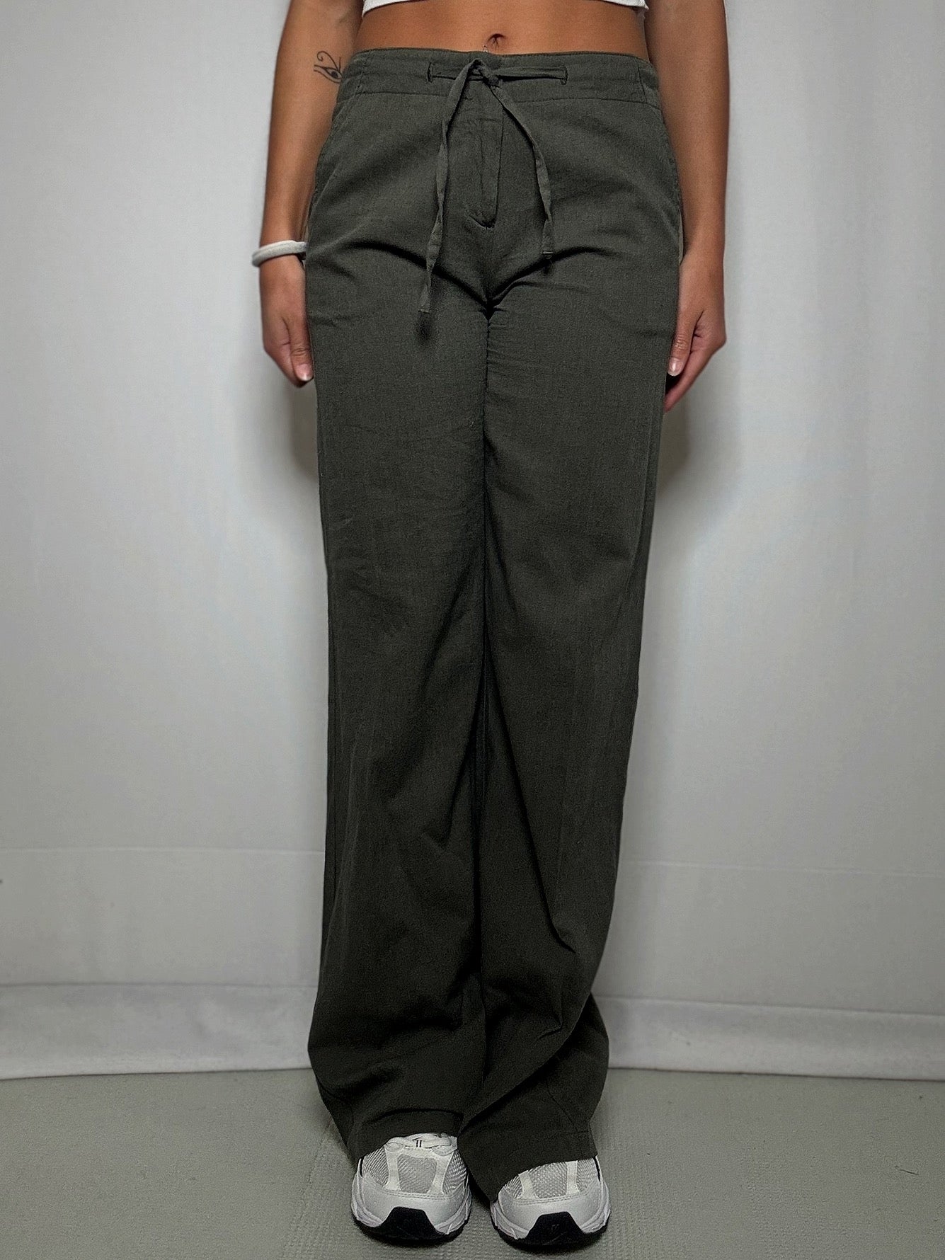 Pantalon en lin M vintage