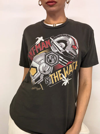 MARVEL x ANTMAN M vintage black t-shirt 