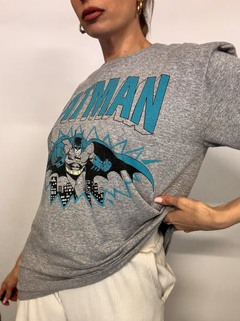 BATMAN L vintage gray t-shirt 