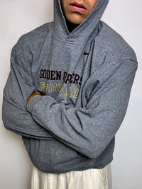 Vintage XL Grey Basketball Bee Crew Neck Sweatshirt