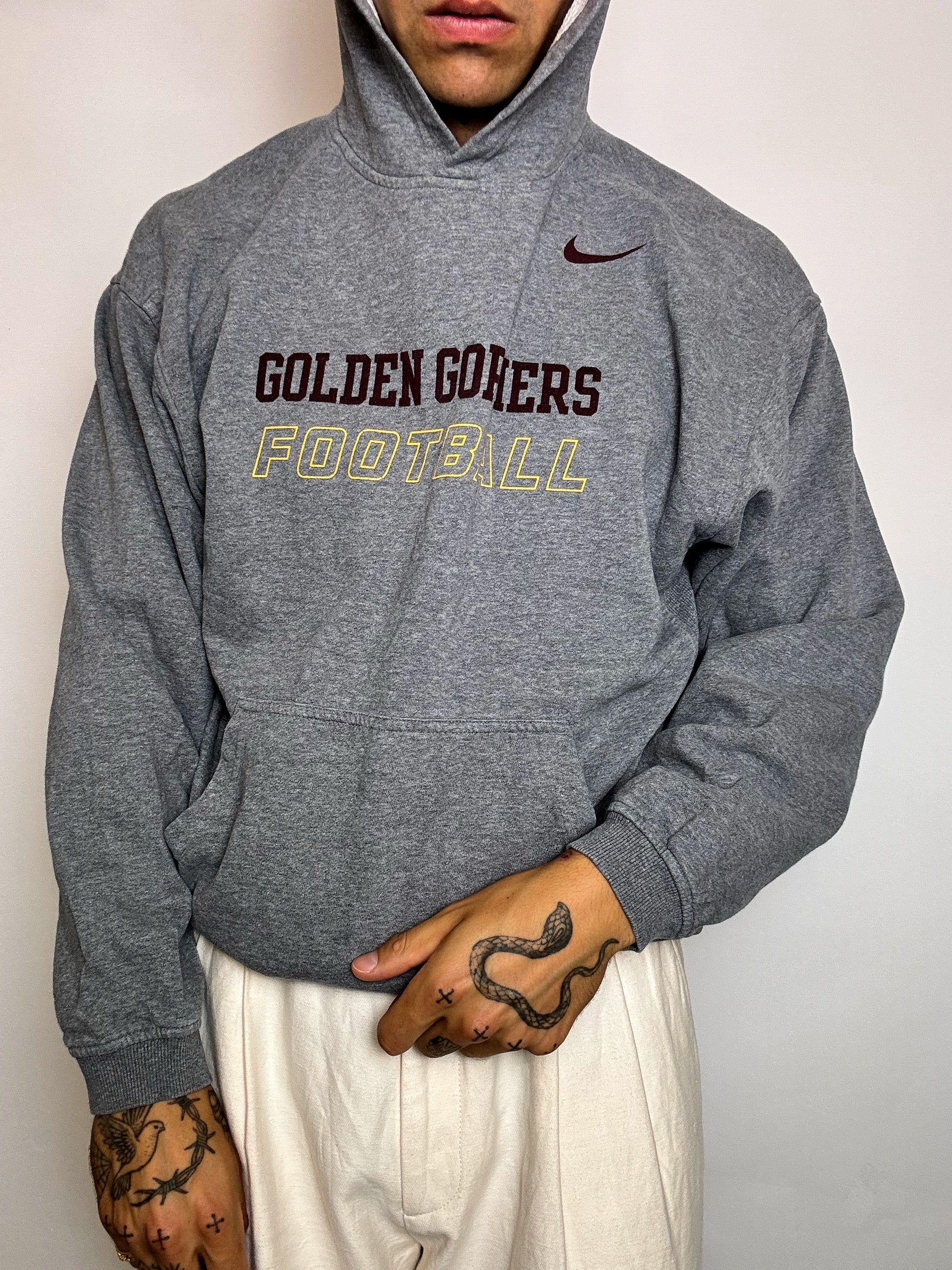 Vintage XL Grey Basketball Bee Crew Neck Sweatshirt