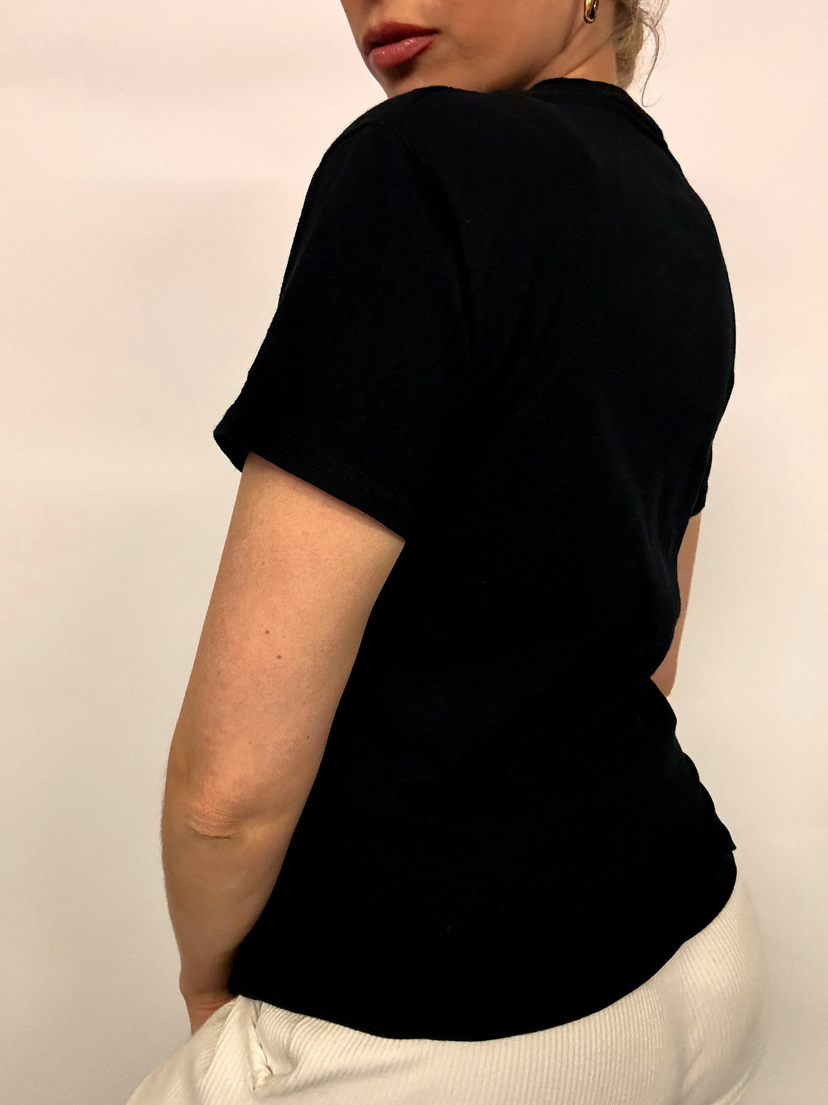 Tee shirt noir MARVEL S vintage