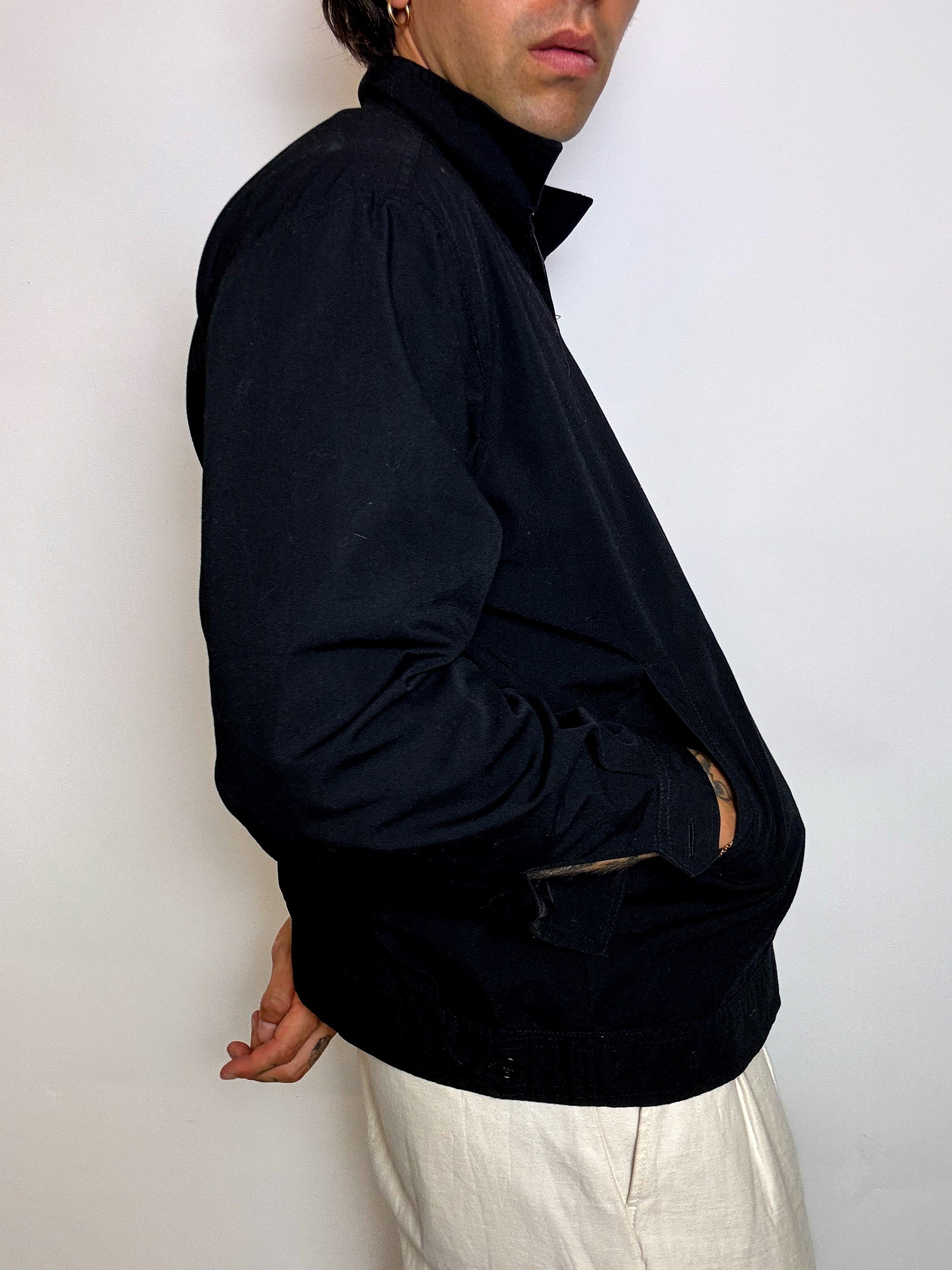 Veste noire M vintage