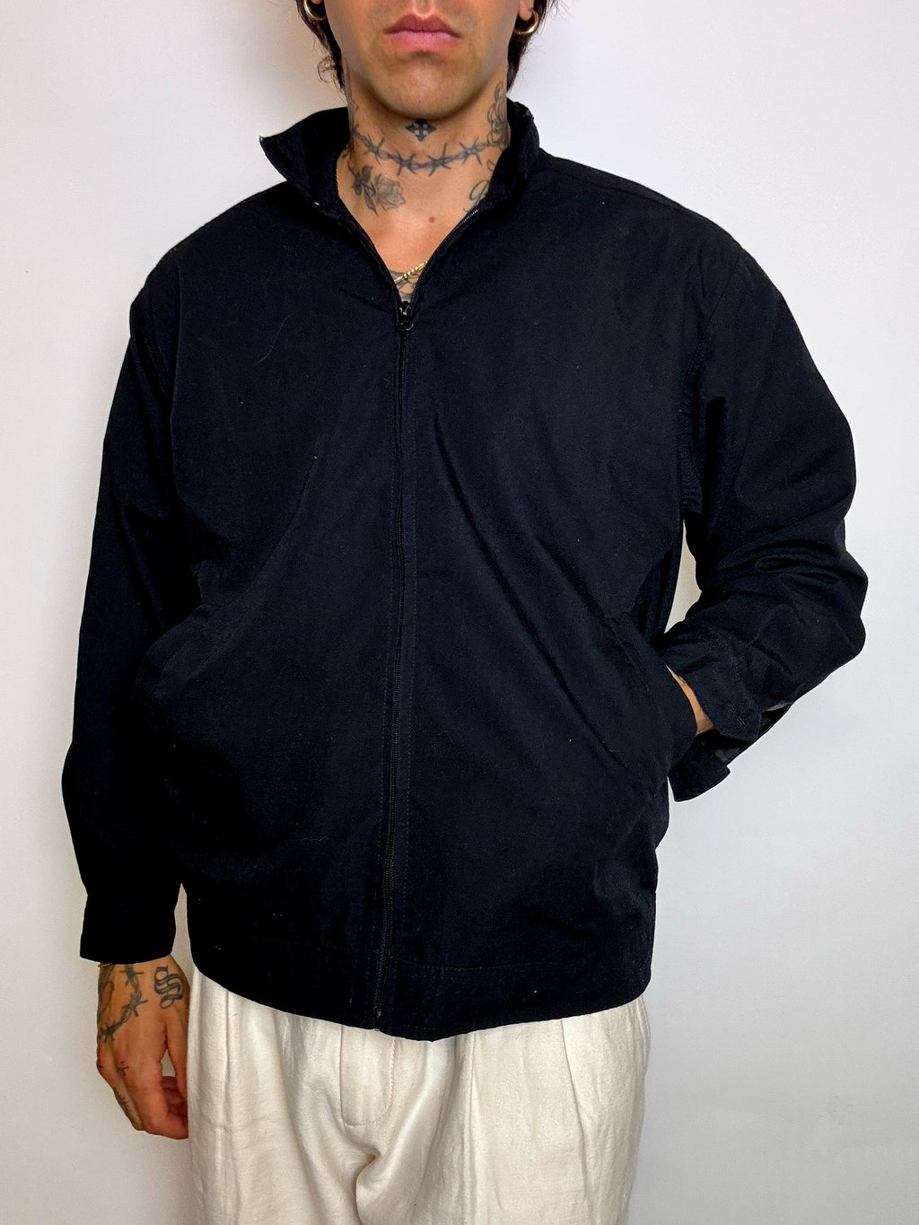 Veste noire M vintage