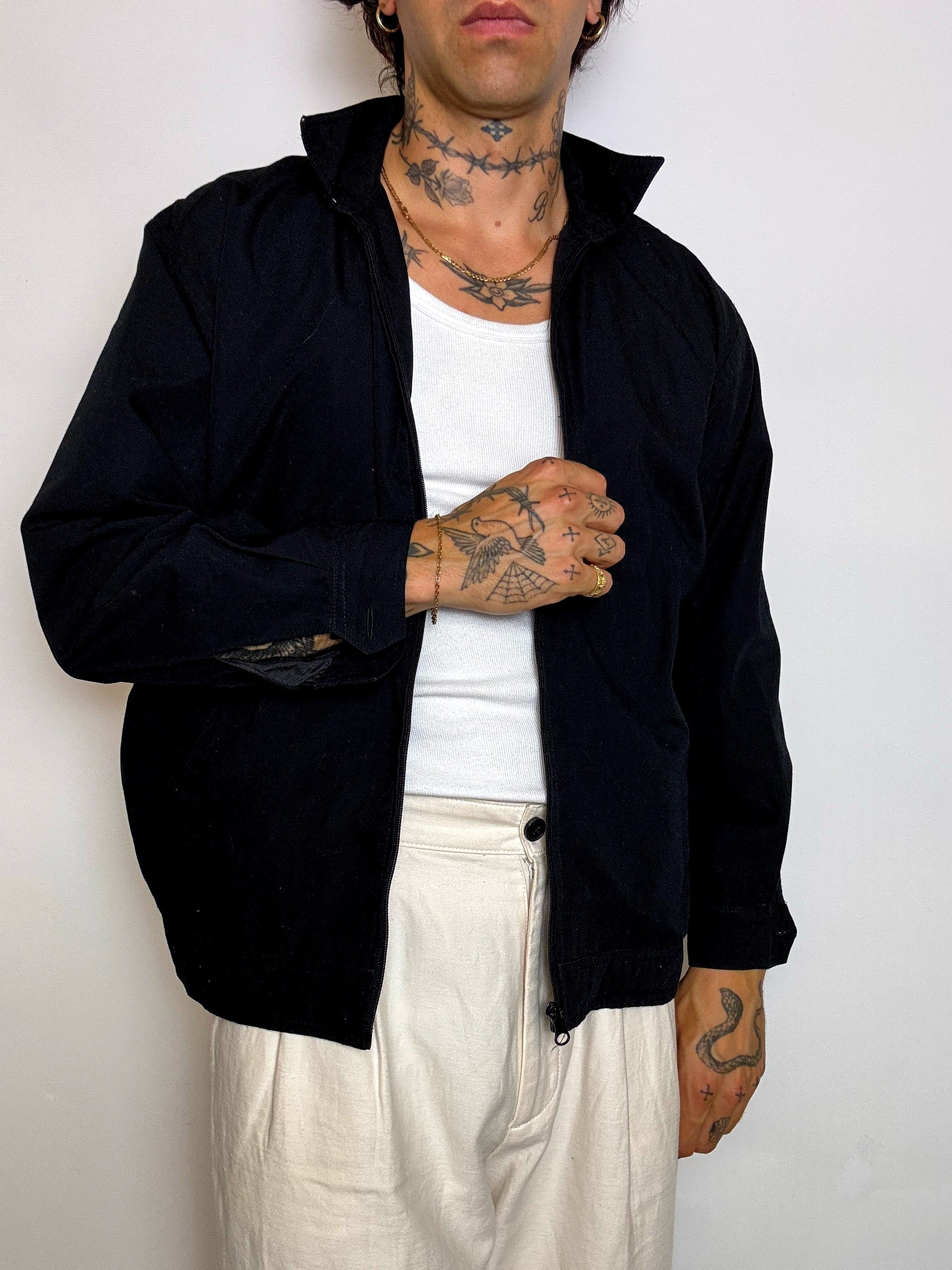 Veste noire M vintage