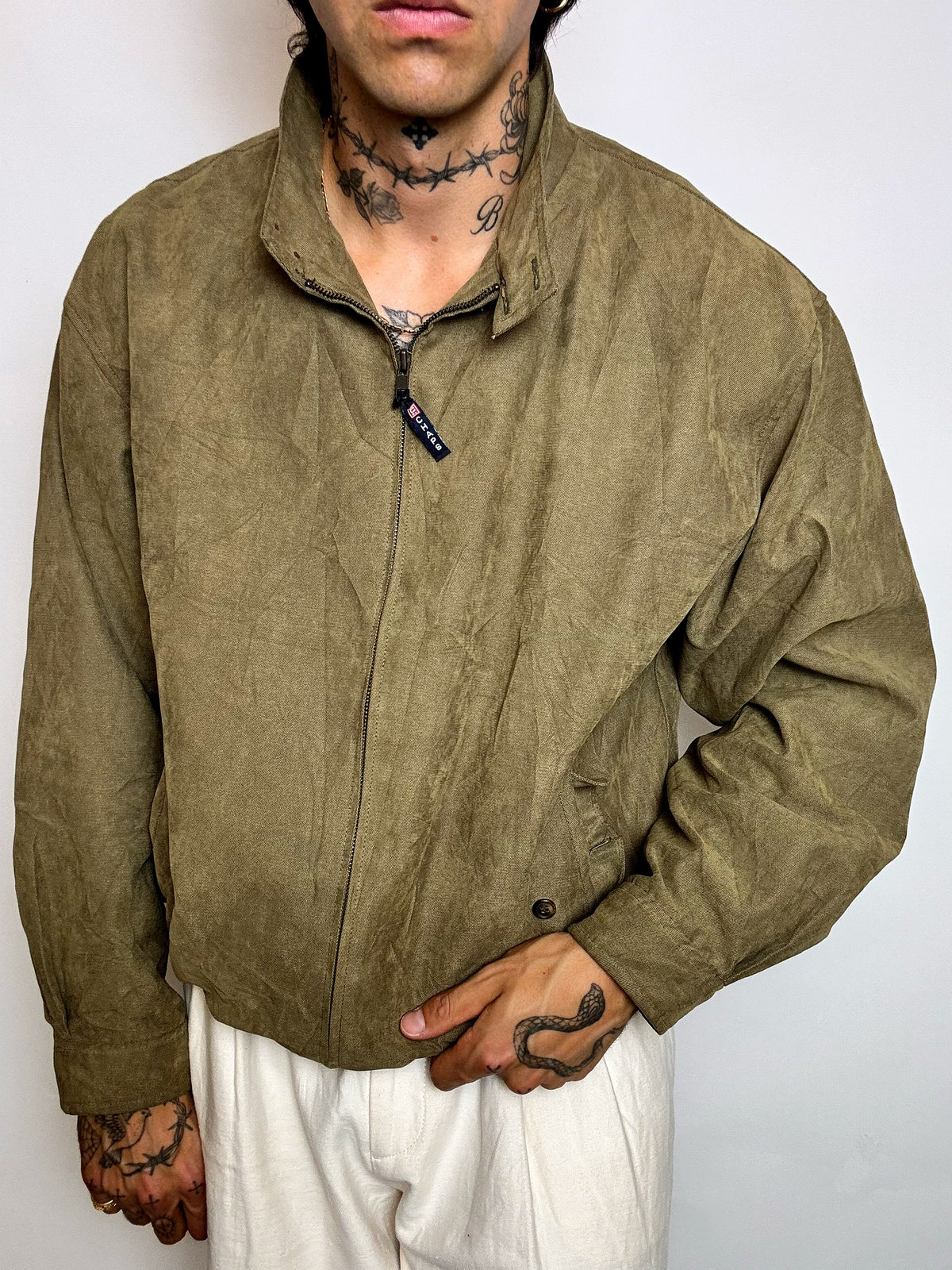 Vintage Wampum leichte Jeansjacke 