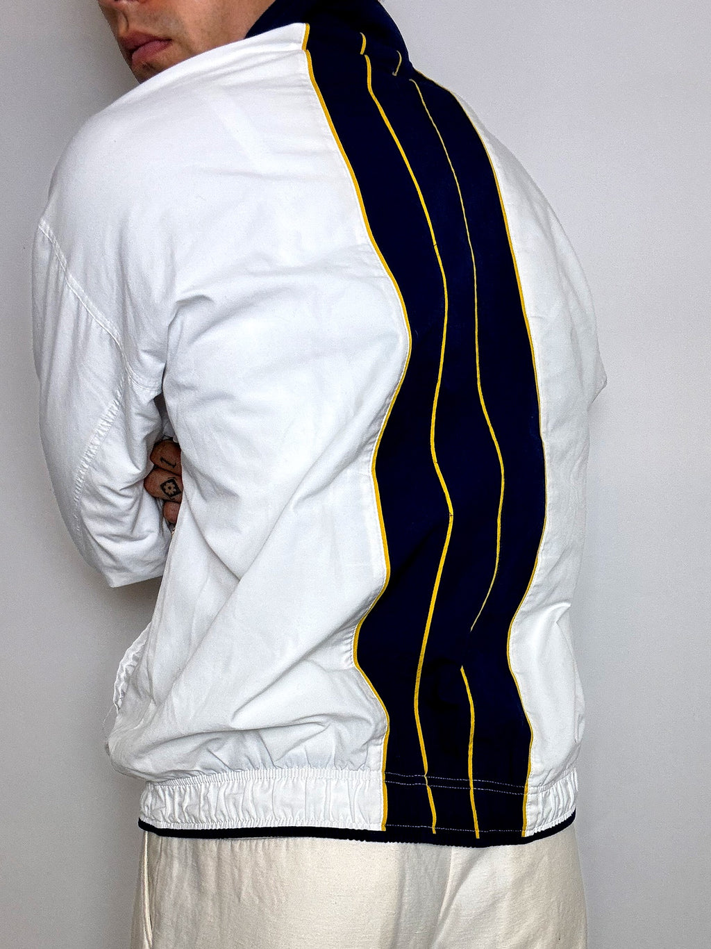 Jacket de sport blanche ADIDAS L/XL vintage