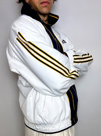 Jacket de sport blanche ADIDAS L/XL vintage