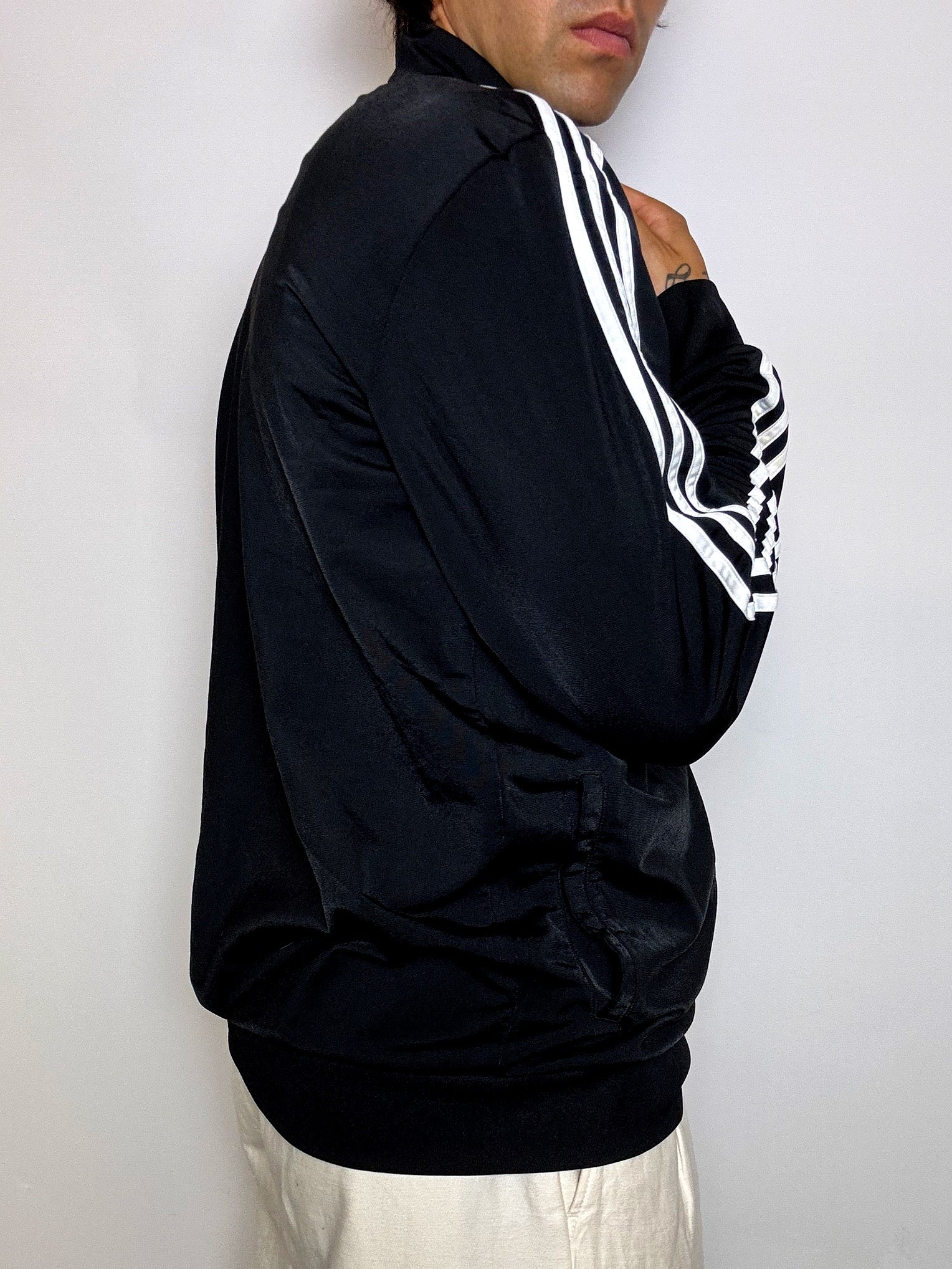 Jacket de sport noire ADIDAS XL vintage
