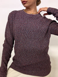 Vintage TOMMY HILFIGER L red cotton crew neck sweater