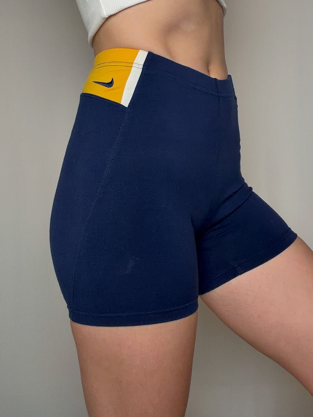 Short de sport marine Nike S vintage