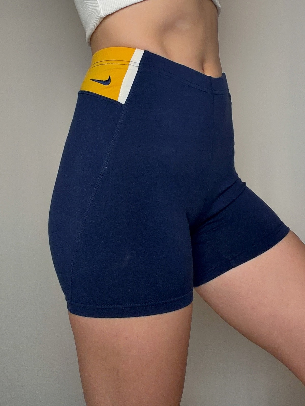 Short de sport marine Nike S vintage