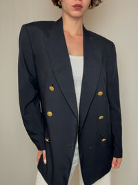 Blazer noir L vintage