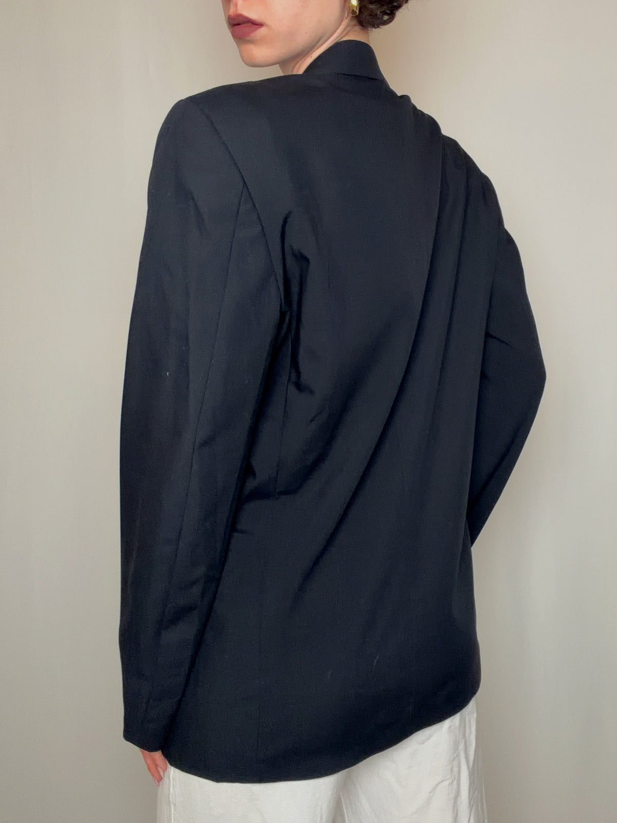 Blazer noir L vintage