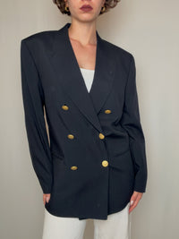 Blazer noir L vintage