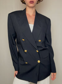 Blazer noir L vintage