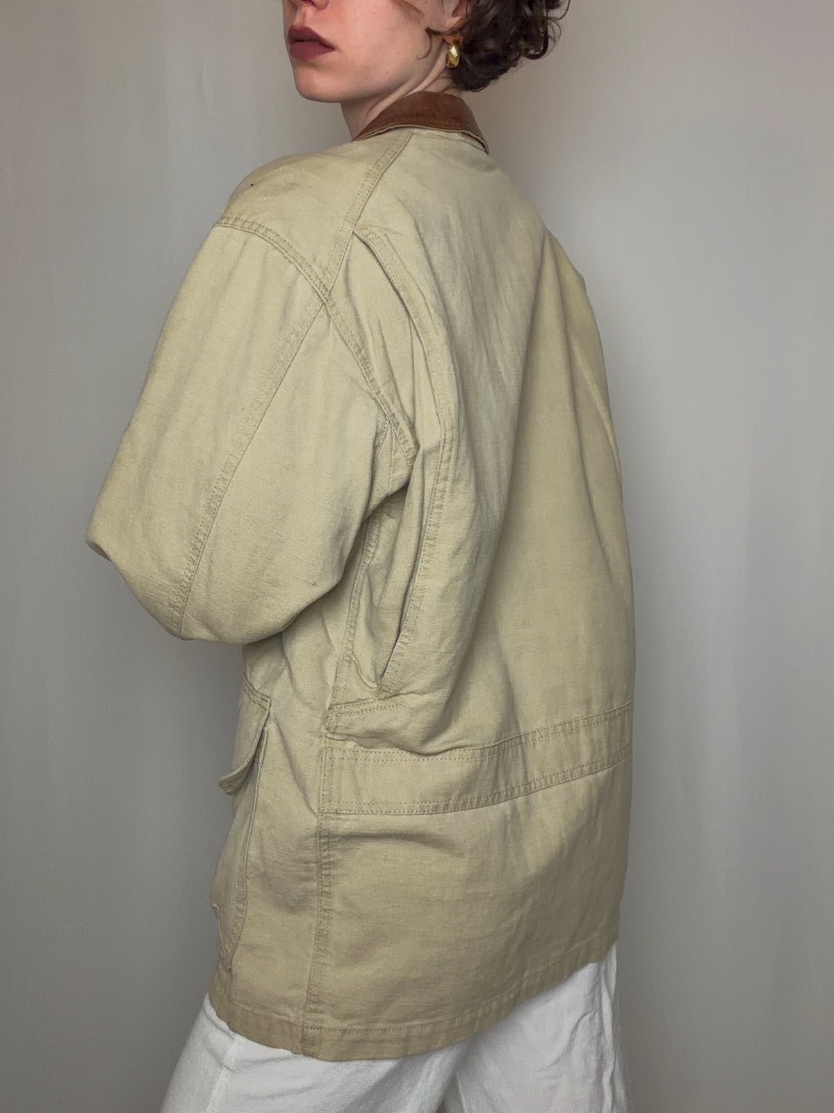 Saharienne beige Malboro classique M vintage