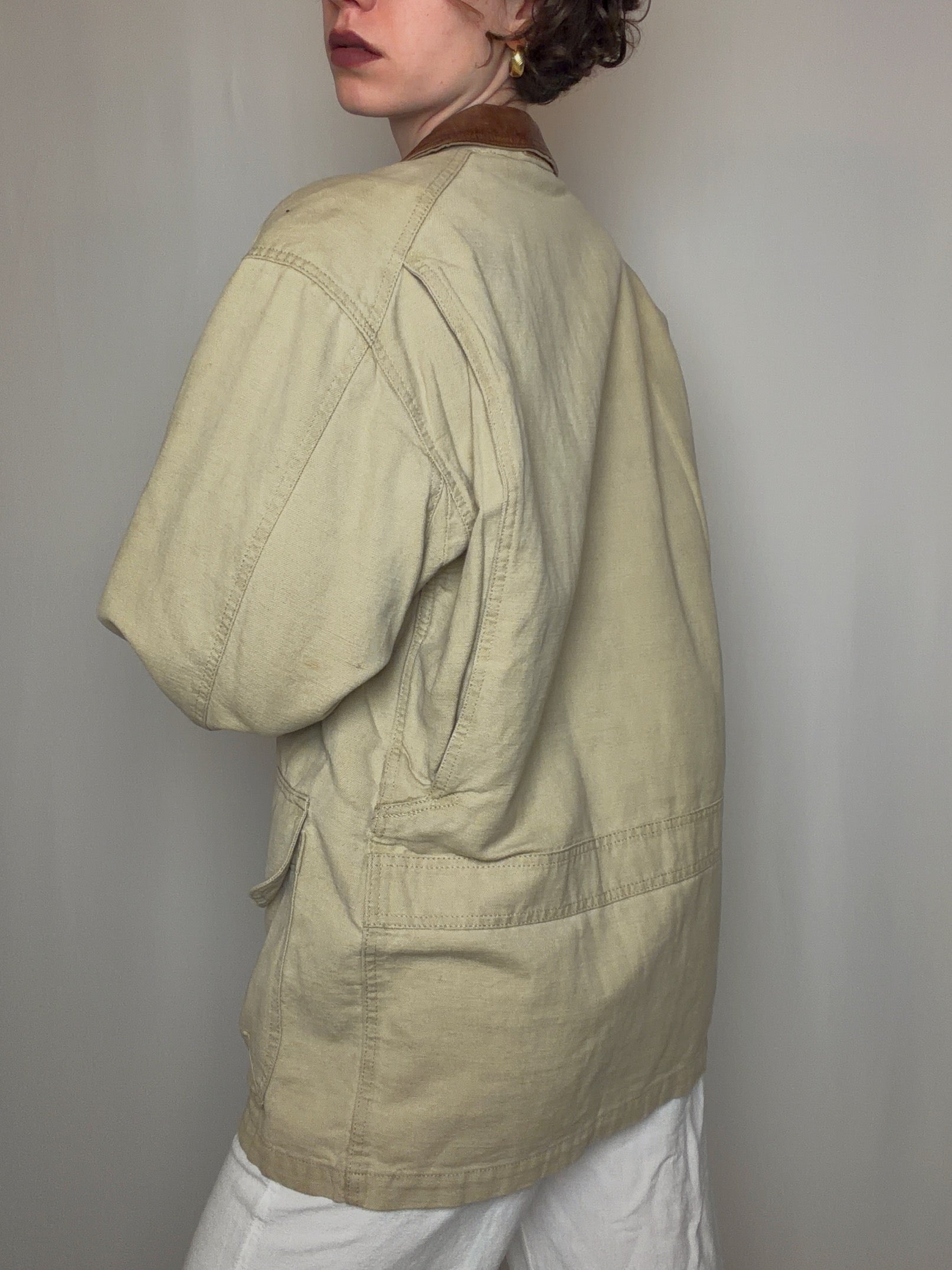 Saharienne beige Malboro classique M vintage