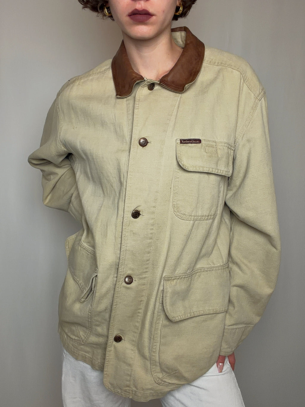 Saharienne beige Malboro classique M vintage