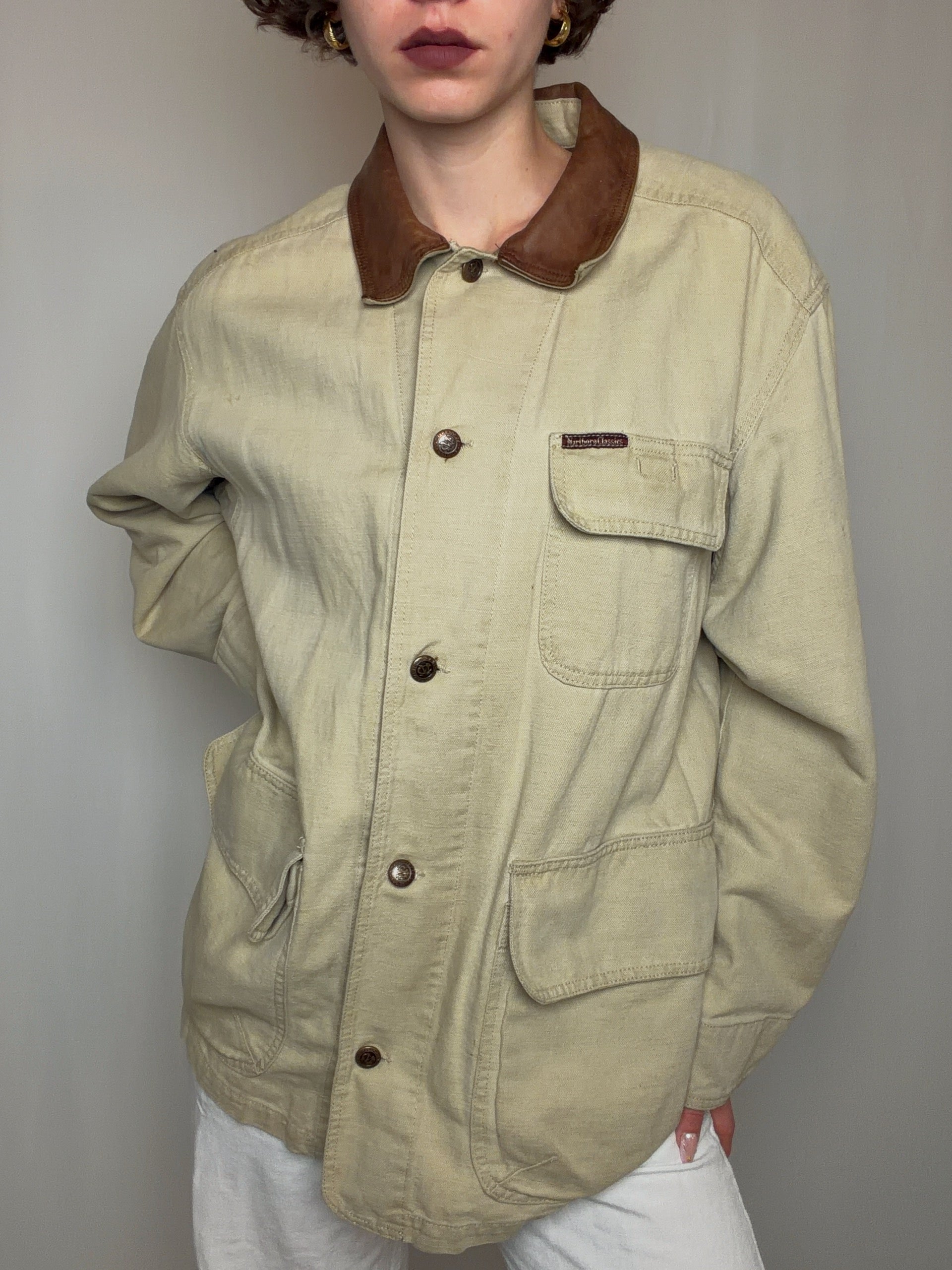 Saharienne beige Malboro classique M vintage