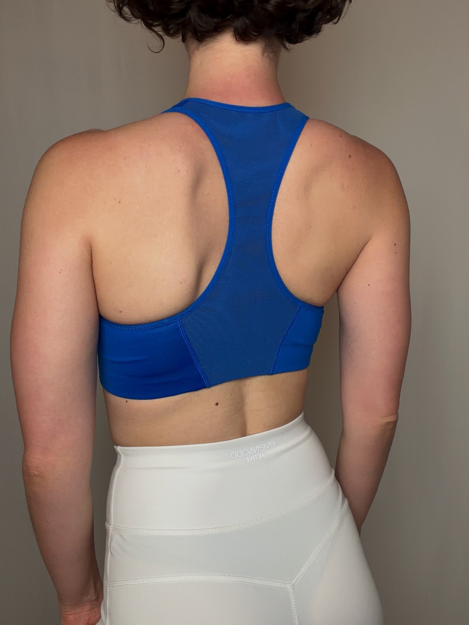 Brassiere de sport Nike bleu S vintage