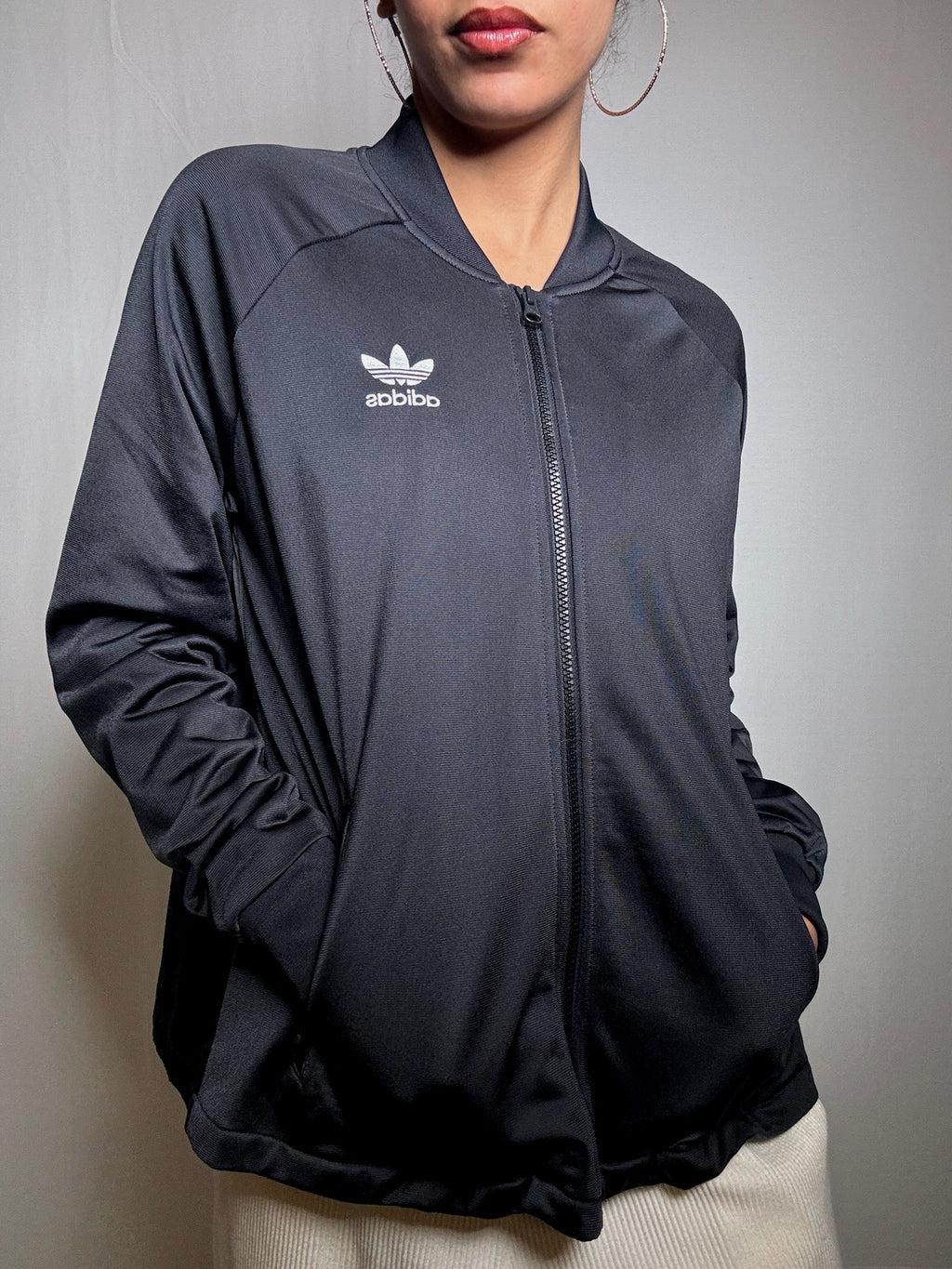 Jacket de sport avec soufflet Adidas L vintage
