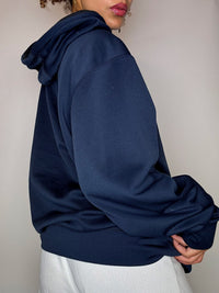 CARHARTT Vintage-Hoodie in Marineblau, Größe L/XL