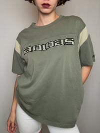 Tshirt kaki Adidas M vintage