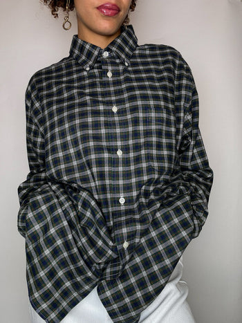 Chemise à carreaux CHAPS BY RALPH LAUREN L vintage