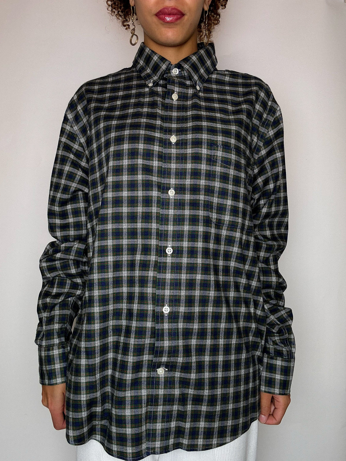 Vintage CHAPS BY RALPH LAUREN Plaid Shirt L