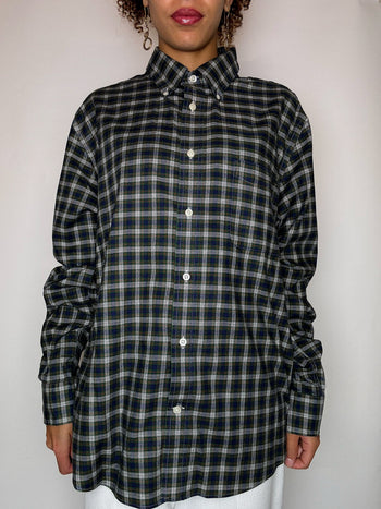 Chemise à carreaux CHAPS BY RALPH LAUREN L vintage