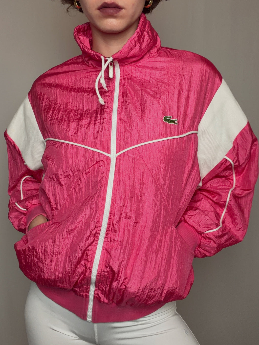 Veste bomber Lacoste M vintage