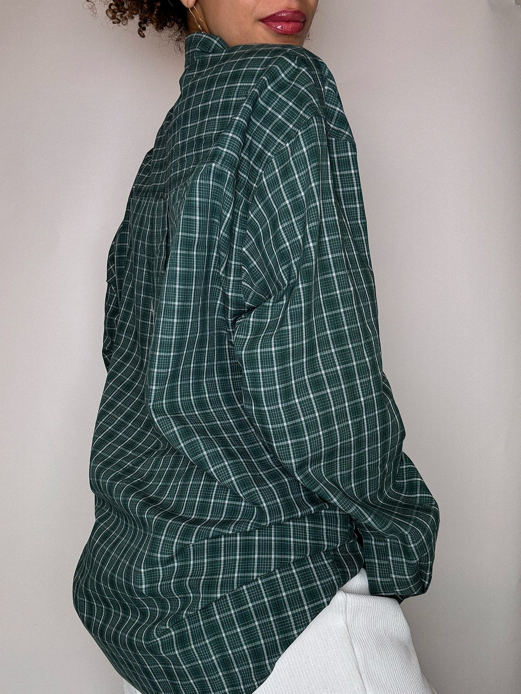 Vintage CHAPS BY RALPH LAUREN Plaid Shirt L