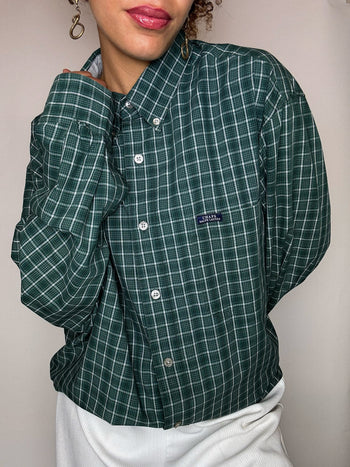 Chemise à carreaux CHAPS BY RALPH LAUREN L vintage