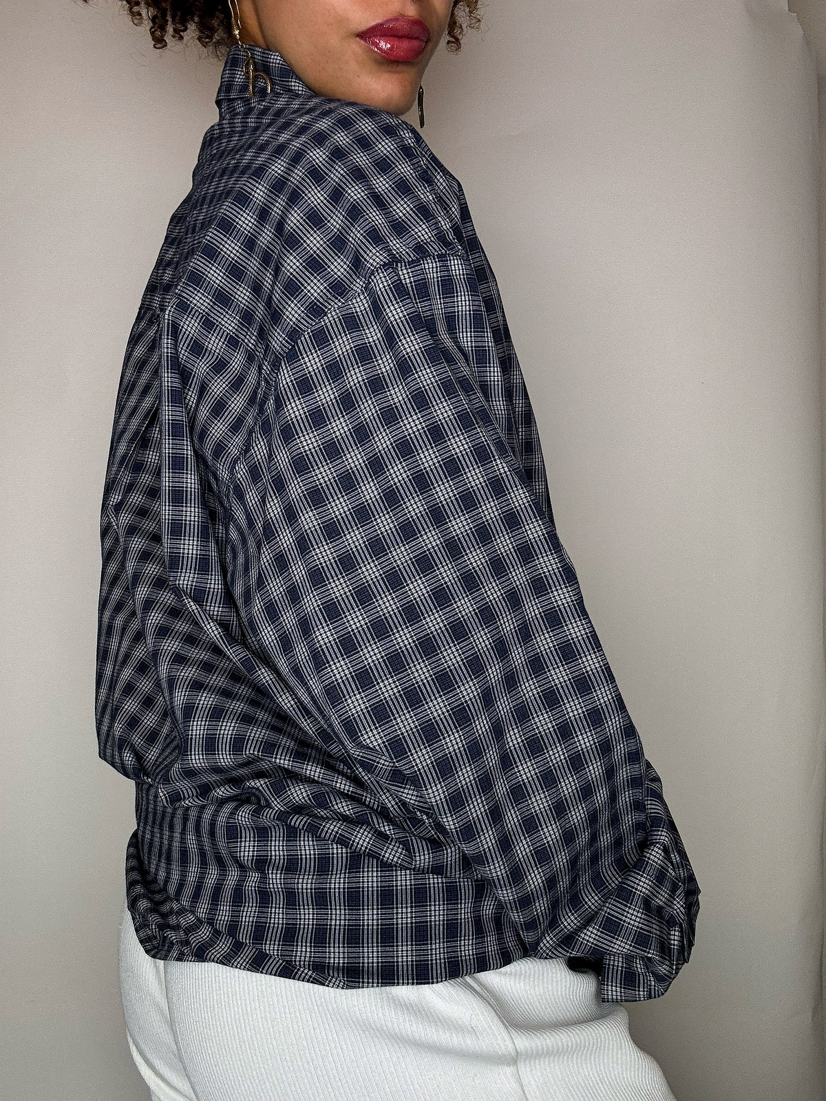 CHAPS BY RALPH LAUREN plaid shirt XL vintage