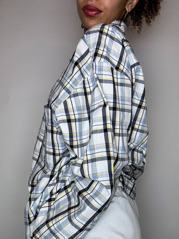 Chemise à carreaux CHAPS BY RALPH LAUREN L vintage