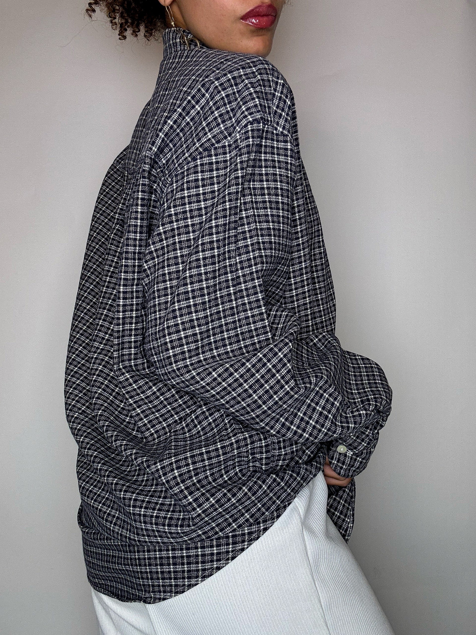 Vintage CHAPS BY RALPH LAUREN L/XL Plaid Shirt