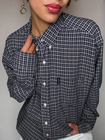 Chemise à carreaux CHAPS BY RALPH LAUREN L/XL vintage